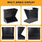 Hay Feeder for Goats 25 Gallon Horse Hay Rack Wall Mount 2 in 1 Hay and Grain Feeder Metal Livestock Mineral Feeders for Sheep Nigerian Dwarf Goats, Hanging, Adjustable - Image 5