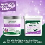 Vet's Best Ear Relief Finger Wipes | Ear Cleansing Finger Wipes for Dogs | Sooths & Deodorizes | 50 Disposable Wipes - Image 4