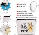 GevGuxLuo Horses Gifts for Horse Lovers, Birthday Gift for Best Friend Sister, Horse Accessories, Animal Lovers Makeup Bag Zipper Purse, Who Loves Horses Makeup Bag - Image 3