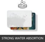 Feelyou Horse Bathroom Rugs 16"x24" Kids, Flral Flower Bath Rugs for Shower Tub Boys Girls, Horseshoe Western Bath Mats for Bathroom, Bathroom Accossories Doormats Floor Mat - Image 6