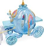 Disney Store Official Cinderella Classic Doll & Carriage Deluxe Set- Princess Toys - Doll Set with Pumpkin Carriage & Horse, Light-Up Features & Walking Horse, Perfect Princess Fans. - Image 8
