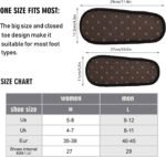 visesunny Slippers for Women Mens Funny Winter Warm Memory Foam Cotton Home Slippers Soft Plush Fleece Slip on House Slippers Unisex - Image 6