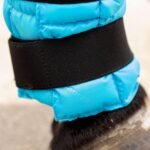 HORZE Pro Ice Boots for Horses, Therapy Gel Wraps with Adjustable Straps | 16.5" x 15.5" Pair with Storage Bag - Blue - One Size - Image 10