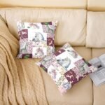 jejeloiu Horse Throw Pillow Covers 16"x16" Set of 2 Soft Kids, Flral Flower Decorative Throw Pillowcases Boys Girls, Horseshoe Western Pillow Cases Cushion Covers, Cushion Cases - Image 3