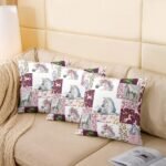 jejeloiu Horse Throw Pillow Covers 16"x16" Set of 2 Soft Kids, Flral Flower Decorative Throw Pillowcases Boys Girls, Horseshoe Western Pillow Cases Cushion Covers, Cushion Cases - Image 5