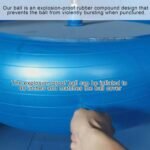 48 Inch Giant Herding Ball with Ball Cover Anti Burst Ball Please Watch VCR for How to Inflation Horse Toys for Horses Stall - Image 3