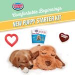 Original Snuggle Puppy Essentials Starter Kit. Heartbeat Dog Toy and Calming Aid with 3 Heat Packs, Puppy Teething Toy, Dog Chew Toy and Dog Blanket. - Image 4