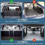 FEED GARDEN Adjustable Dog Car Barrier for SUVs,Vehicles, Trucks, Upgraded Universal-Fit Pet Divider Gate Large Pet Barrier for Cargo Area 36.6" to 60.6" Width Black - Image 6
