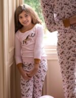 Leveret Kids Pajamas Boys & Girls Animal Prints 2 Piece Pajama Set 100% Cotton (Size 2-14 Years) - Image 3