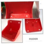 SUPVOX Lick Brick Box Horse Mounting Block Salt Fodder Feeder Mineral Salt Block Holder Cattle Salt Feeder Sheep Salt Feeder Deer Salt Lick Block Salt Block Tray Thicken Feeding Box Pe - Image 9