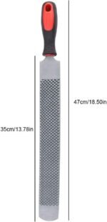 Horse Hoof Cleaning Tool Horse Hoof File, Durable Double Sided Farrier Tool Horse Hoof Rasp, for Clean up 's Hooves Horse - Image 8
