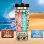 30 oz Horse Tumbler With Handle and Straw, 30oz Horse Flip Straw Tumbler Insulated Coffee Travel Mugs Cup Water Bottle Horse Gifts for Horse Lovers Women Girls - Image 5