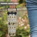 30 oz Horse Tumbler With Handle and Straw, 30oz Horse Flip Straw Tumbler Insulated Coffee Travel Mugs Cup Water Bottle Horse Gifts for Horse Lovers Women Girls - Image 8