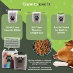 (re)zip Roll Top Large Pet Food Storage Bag (40-Cup) | BPA-Free, Food Grade, Pet Safe | Keeps Food Fresh for Camping, Dog Boarding, Travel, and Everyday | Machine Washable - Image 7