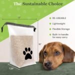 (re)zip Roll Top Large Pet Food Storage Bag (40-Cup) | BPA-Free, Food Grade, Pet Safe | Keeps Food Fresh for Camping, Dog Boarding, Travel, and Everyday | Machine Washable - Image 10