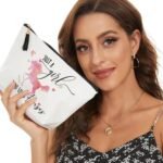 Horse Gifts for Women Horse,Horse Stuff Best Gifts for Horse Lovers,Horse Makeup Bag Funny Birthday Gifts for Women Niece Sisters Friend Horse Makeup Bag Travel Toiletry Bag - Image 4