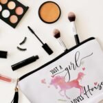 Horse Gifts for Women Horse,Horse Stuff Best Gifts for Horse Lovers,Horse Makeup Bag Funny Birthday Gifts for Women Niece Sisters Friend Horse Makeup Bag Travel Toiletry Bag - Image 6