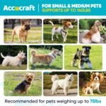 Dog Bath Tub, Dog Washing Station for Bathing and Grooming, 4 Levels Elevated Collapsible Portable Shower Bathtub for Small Dogs Cats Pet - Image 8