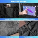 Dog Car Seat Cover for Back Seat, Dog Seat Cover Waterproof, Durable Scratch Proof, Nonslip Backing and Hammock, 600D Heavy Duty Cars Trucks and SUV Back Seat Cover for Dogs - Image 5