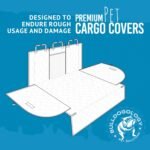 Bulldogology Cargo Liner for SUV - Heavy Duty Pet Trunk Liner Cargo Cover for SUV - Waterproof SUV Cargo Liner for Dogs Hair, Muddy Paws - Protector Cargo Mats for Back of SUV (Large, Black) - Image 4