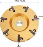 Livestock HOOF Trimming DISC Metal Alloy Grinder Cattle Horses Sheep Care Tool for HOOF Claws Yellow - Image 4