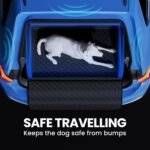 Pecute SUV Cargo Liner for Dogs,Heavy Duty Pet Trunk Liner Cargo Cover with Soft Cushion, Pet Cover Dog Seat Mat SUVs with Bumper Flap Protector，Protector Cargo Mats for Back of SUV - Image 3