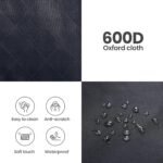 Pecute SUV Cargo Liner for Dogs,Heavy Duty Pet Trunk Liner Cargo Cover with Soft Cushion, Pet Cover Dog Seat Mat SUVs with Bumper Flap Protector，Protector Cargo Mats for Back of SUV - Image 6