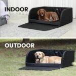 Pecute SUV Cargo Liner for Dogs,Heavy Duty Pet Trunk Liner Cargo Cover with Soft Cushion, Pet Cover Dog Seat Mat SUVs with Bumper Flap Protector，Protector Cargo Mats for Back of SUV - Image 9