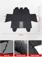 Dog Seat Cover for Tesla Cybertruck 2024, Scratch-Resistant Pet Mat Waterproof Seat Protector for Cybertruck Accessories - Image 10