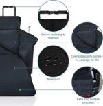 Car Boot Cover | Car Seat Covers for Dogs - Dog Seat Cover Car Boot Protection for Every Car Anti-Slip Lamination – Solid Dog Cover with Side Protection (73'' x 41.5'' x 15'') - Dog Travel Accessories - Image 3