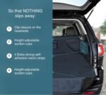 Car Boot Cover | Car Seat Covers for Dogs - Dog Seat Cover Car Boot Protection for Every Car Anti-Slip Lamination – Solid Dog Cover with Side Protection (73'' x 41.5'' x 15'') - Dog Travel Accessories - Image 5