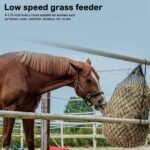 Hay Net,Slow Feed Hag Net Hay Bag Feeder with 1.75"x1.75" Holes for Horses and livestocks,42 Inch,Black - Image 7