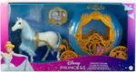 Mattel Disney Princess Toys, Cinderella’s Rolling Carriage, Fashion Doll-Sized with White Horse Featuring Brushable Mane & Tail, Inspired by The Movie - Image 3