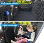 URPOWER XL Dog Back Seat Extender for Crew Cab Truck, Hard Bottom Dog Car Seat Cover Waterproof Dog Car Hammock Pet Backseat Bed, Pet Truck Accessories for F150 / RAM 1500/ Tundra Crew Cab - Image 6
