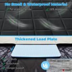 URPOWER XL Dog Back Seat Extender for Crew Cab Truck, Hard Bottom Dog Car Seat Cover Waterproof Dog Car Hammock Pet Backseat Bed, Pet Truck Accessories for F150 / RAM 1500/ Tundra Crew Cab - Image 9