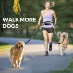 Hands Free Dog Leash with Pouch, Double Leash for Two Dogs, Retractable Bungee with Double Padded Handles, Dog Waist Leash for Dog Walking, Running Leash for Dogs, Dog Walking Accessories - Image 8
