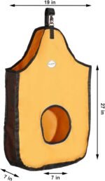 Majestic Ally 1200 D Hay Feeder Tote Bag for Horses, Sheep with Reflective Trim- Reduces Waste - Comes with 36” Hay Net. (Royal Blue) - Image 4