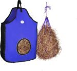 Majestic Ally 1200 D Hay Feeder Tote Bag for Horses, Sheep with Reflective Trim- Reduces Waste - Comes with 36” Hay Net. (Royal Blue) - Image 8