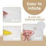 HotMax Bouncy Cow Hopping Toy, Inflatable Plush Bouncing Horse for Toddlers, Outdoor Ride on Bouncy Farm Animals, Birthday Gift for 18 Months 2 3 4 Year Old Boy or Girl - Image 8