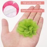 Yxiang Dog Collar Flowers Bulk Pet Flower Bow Ties Multi-Color Dog Charms Flower for Cat Puppy Dog Collar Grooming Accessories - Image 3