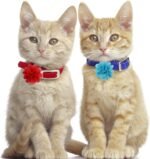Yxiang Dog Collar Flowers Bulk Pet Flower Bow Ties Multi-Color Dog Charms Flower for Cat Puppy Dog Collar Grooming Accessories - Image 6