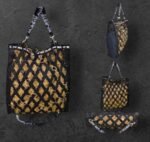 Majestic Ally Double Side Open Slow Feeder Hay Bag - Diamond Shaped Obliquely Placed Webbing (Black) - Image 7