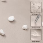 FUNNYFUZZY Dog Car Seat for Small Dogs, Waterproof Dog Car Bed with Storage Pocket, Safety Clip-On Dogs Leash, Detachable Portable Pet Carseat (Grey, 21.65 x 19.69 x 17.72 inches) - Image 8