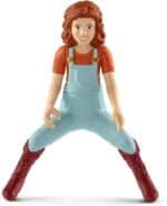 Schleich Horse Club, 9-Piece Playset, Horse Toys for Girls and Boys 5-12 Years Old Mia and Spotty - Image 8