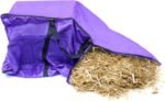 QWORK Hay Bale Storage Bag, 420D Horse and Livestock Hay Bale Bag, Large Tote Waterproof Collapsible Bag Hay Bale Tote Bag with Zipper - Image 6