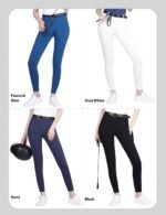 Harrison Howard Women's Full Seat Riding Tights Active Silicon Grip with Mesh Horse Riding Pants for Women - Image 9