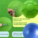 Herding Ball for Dogs, 25" Horse Ball with Cover, Dog Herding Balls Large with Hand Pump, Horse Dog Toys for Play Hurding Ball/Hearding Ball (Green, 25 inch) - Image 8