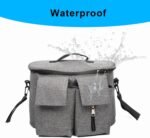 Dog Travel Bag, Dog Camping Essentials Traveling Accessories, Dog Mom Gifts, Dog Supplies Food Container Organizer for Pet Stroller, Pet Hiking Gear Stuff Puppy Doggy Tote Bag - Image 5