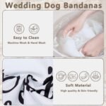 Engagement Gifts, My Humans are Getting Married Dog Bandanas, Wedding Dog Bandanas Outfit, Pet Scarf, Engagement Party Photo Decorations, Pet Accessories for Dog Lovers, Paws - Image 5