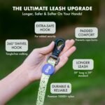 2025 New 9-in-1 Dog Water Bottle w/Stainless Steel Water & Food Bowls, Portable Dog Water Bottle, Dog Travel Accessories Included - Leash, Collar, Teething Toy, Carrier Bag - All-in-Kit for Hiking - Image 6